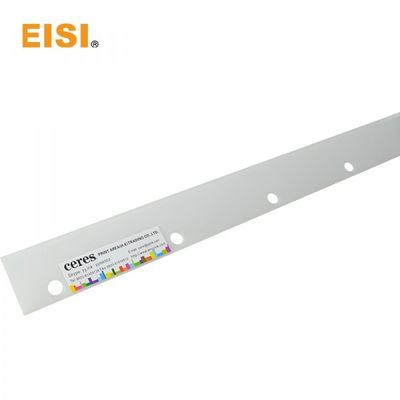 Komori L28 Wash Up Blade 822X35X1.0mm 11 fori Cartone di carta